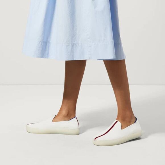 Rothy's x Evian Sold Out Limited Edition Slip On Recycled Collection Size 6.5 - Picture 10 of 11